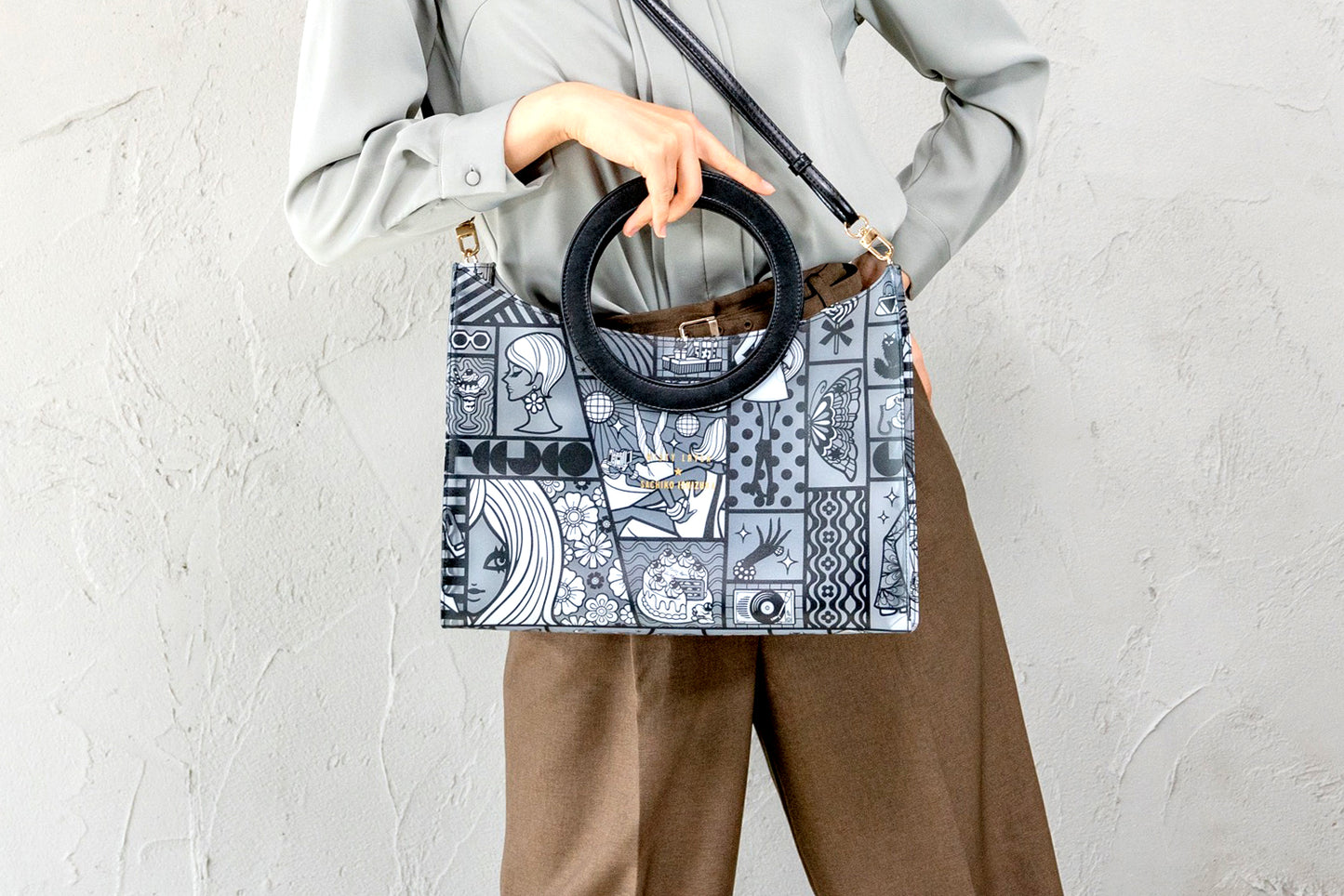 MISTY LAYER｜Tote bag i (Ring) SACHI KO ISHIZUKA collaboration model