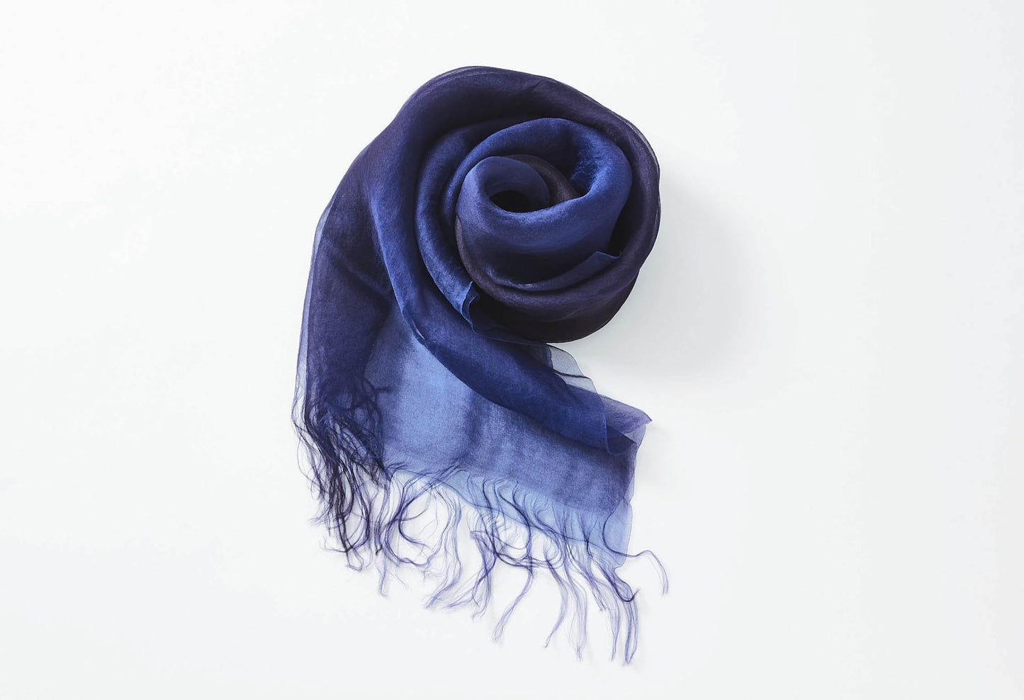 Ai+｜Japan Blue Organza Shawl