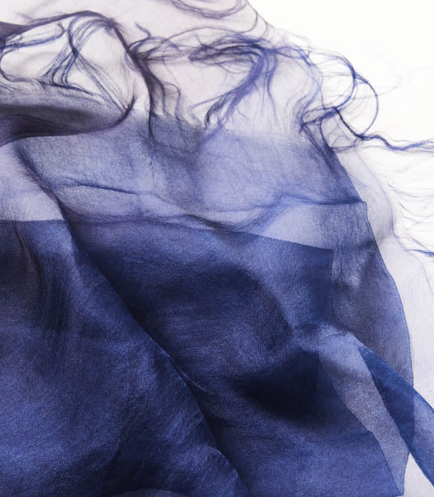 Ai+｜Japan Blue Organza Shawl